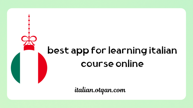 best app for learning italian